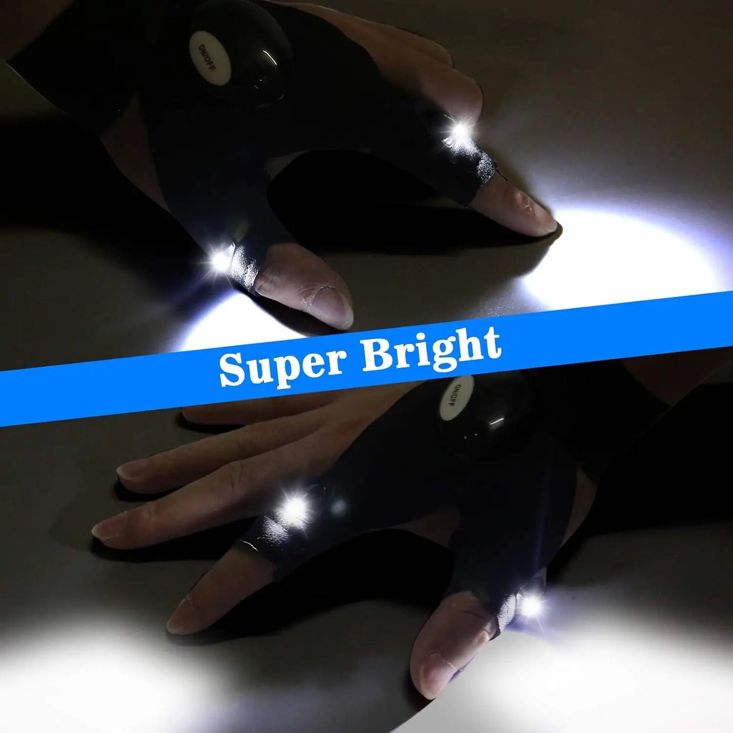 GlowGrip LED Gloves